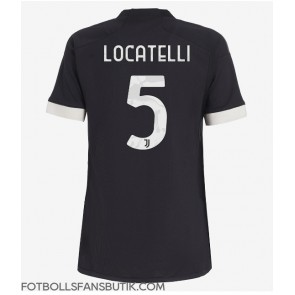 Juventus Manuel Locatelli #5 Replika Tredje Tröja Damer 2023-24 Kortärmad